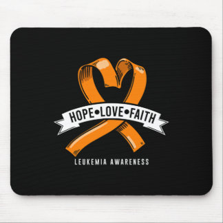 Mousepad Esperança Fé Amor Leucemia Câncer de Sangue Consci