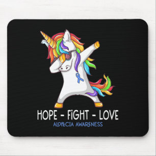 Mousepad Esperança: Luta Contra a Alopecia Apoio à Consciên