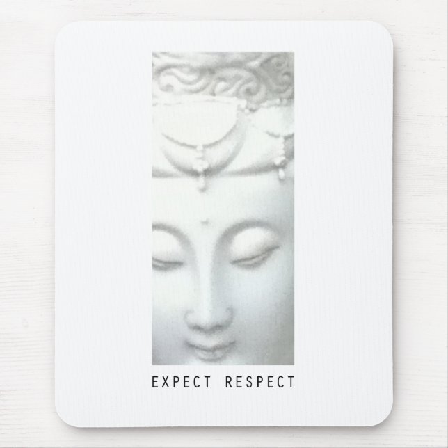 Mousepad Espere o respeito (Frente)