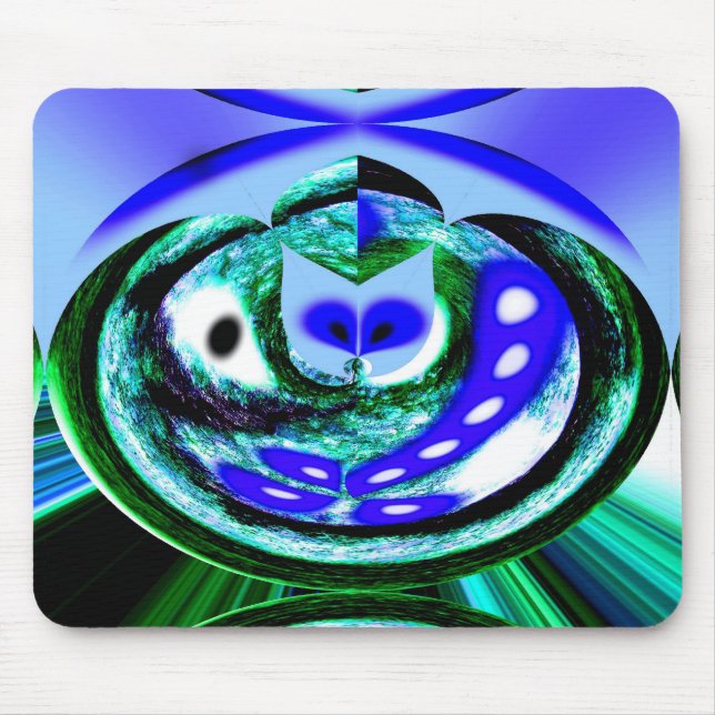 Mousepad Espessura da Terra Azul (Frente)