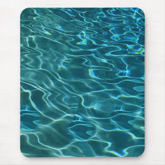 Mousepad Espetáculo de águas salgadas do oceano azul Elegan (Frente)
