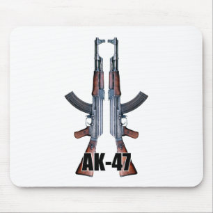 Mousepad Espingardas de assalto duplas de AK-47