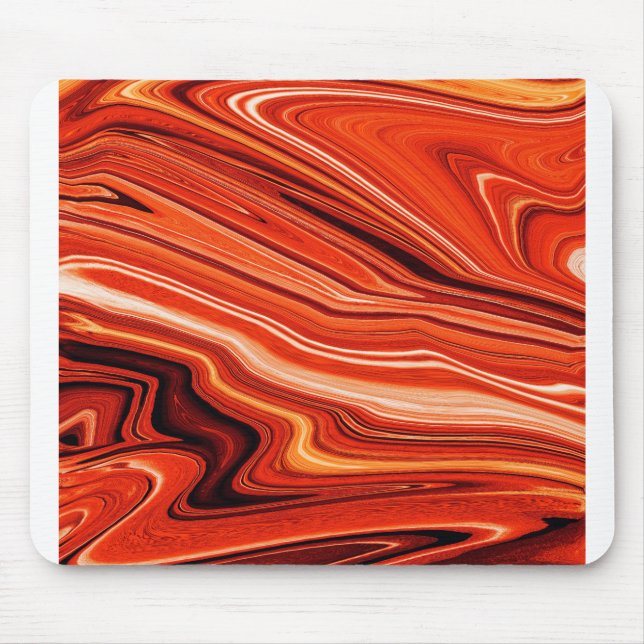Mousepad espirais de tinta de lava (Frente)