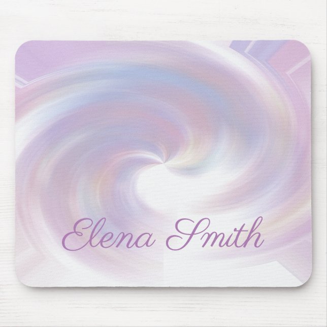 Mousepad Espiral abstrata (Frente)