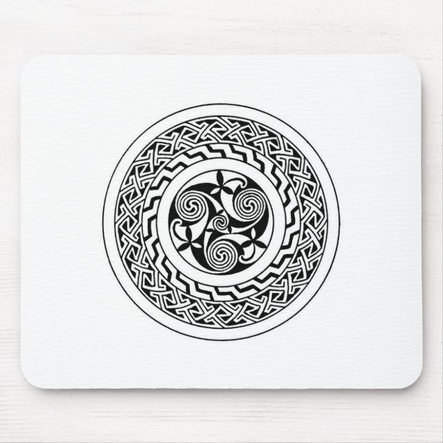Mousepad Espiral celta (Frente)