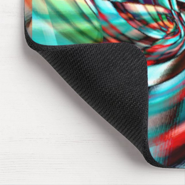 Mousepad Espiral de píxeis ampliada com tom de vidro martel (Canto)