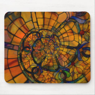 Mousepad Espiral do vitral