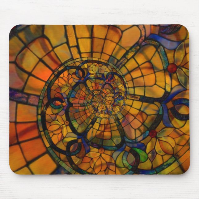 Mousepad Espiral do vitral (Frente)