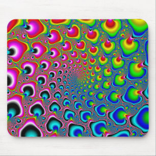 Mousepad Espiral Inversa