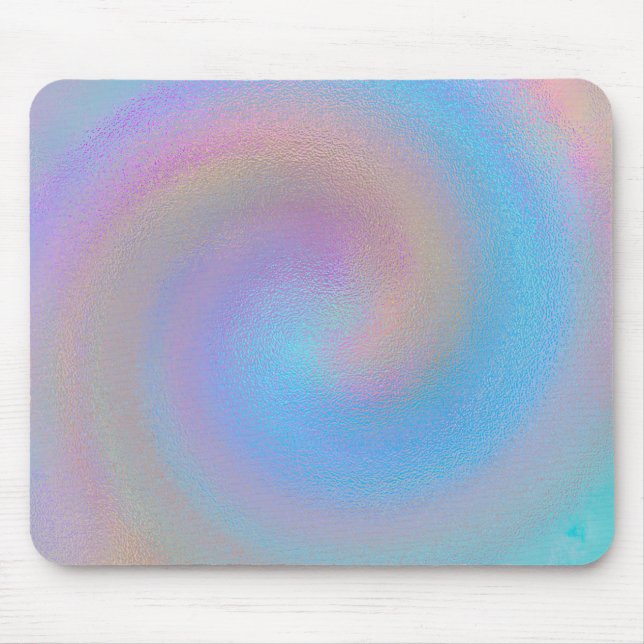 Mousepad Espiral Iridescente (Frente)