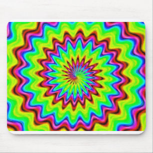 MousePad Espiral Psicodélico
