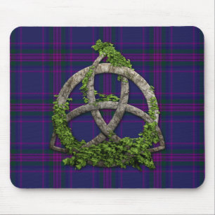 Mousepad Espírito celta do nó da trindade de Scotland