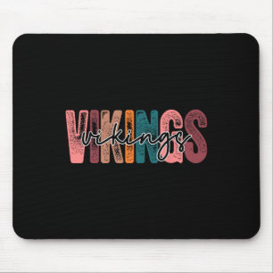 Mousepad Espírito de Equipe de Fã de Esportes Escolares 