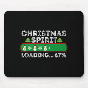 Mousepad Espírito de Natal Carregando 67 Seis Sete Meme Eng