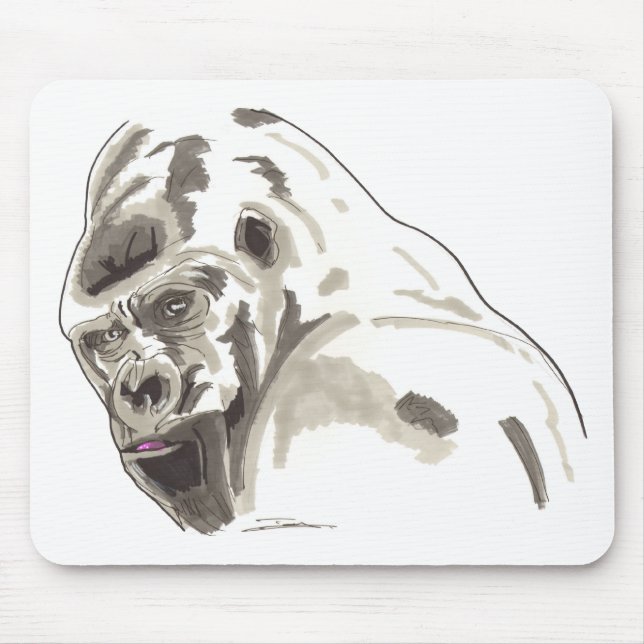 Mousepad Espírito de Shamanic do gorila (Frente)