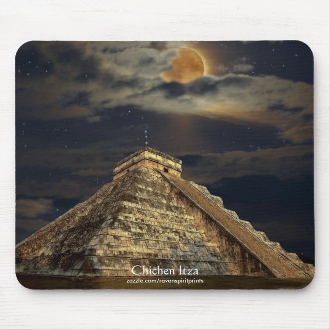 Mousepad Espírito do México e Peru, Design Maias Incas (Frente)