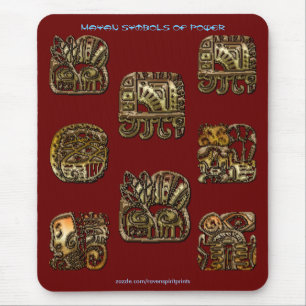 Mousepad Espírito do México e Peru, Design Maias Incas