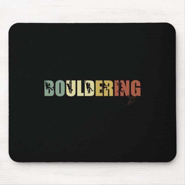 Mousepad Esporte de escalada e boulder em Boulder  (Frente)