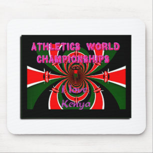 Mousepad Esporte Internacional do Quênia