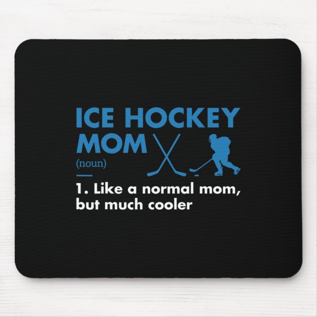 Mousepad Esporte Mãe Definição De Ice Hockey (Frente)