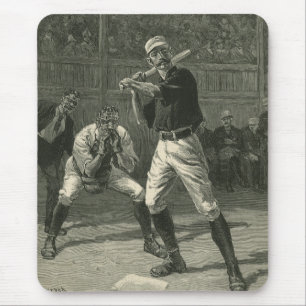 Mousepad Esportes Antigos, Jogadores de Beisebol por Thulst