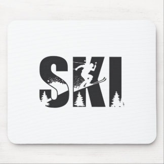 Mousepad Esportes De Esqui De Inverno Fazendo Kioto Com Mon