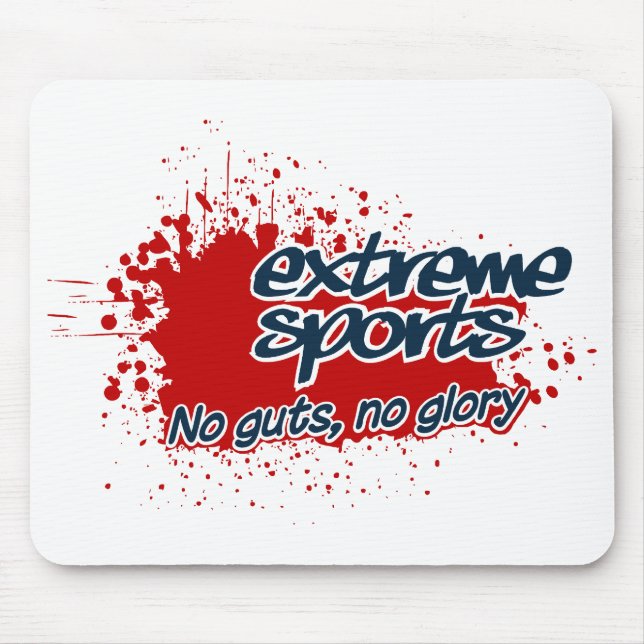 Mousepad esportes radicais, personalizável (Frente)