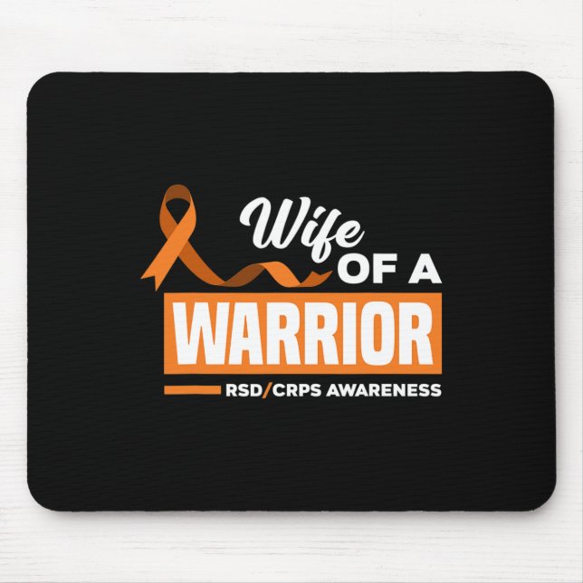 Mousepad Esposa De Um Assistente De Suporte A Guerreiros Rs (Frente)