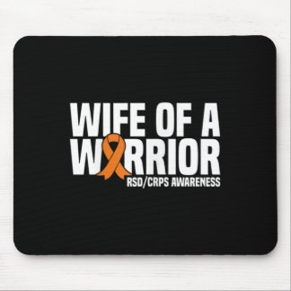 Mousepad Esposa De Um Guerreiro Laranja Frisa Consciência