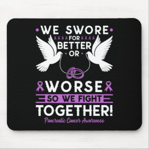 Mousepad Esposa do câncer de pâncreas Esposa do Marido Su