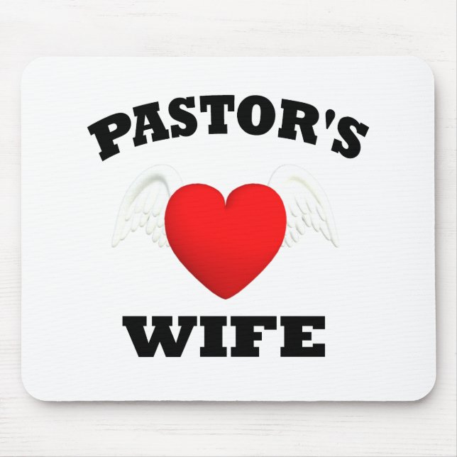 Mousepad Esposa do Pastor (Frente)