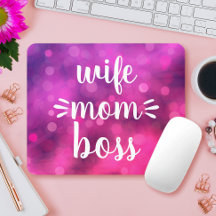 Esposa Mãe Chefe Babe Roteiro Diversão Típica Rosa