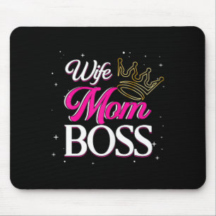 Mousepad Esposa mãe chefe _ mamãe mama _ dia das mães