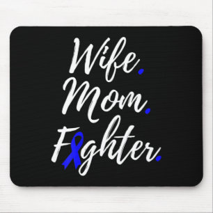 Mousepad Esposa Mãe Combatendo Alopecia Areata Consciência