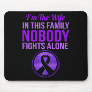 Mousepad Esposa Mulheres Ninguém Luta Sozinho Heimerheimer'
