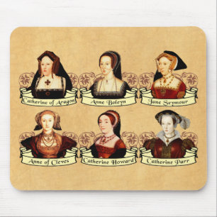 Mousepad Esposas SIx de Henry VIII Clássico