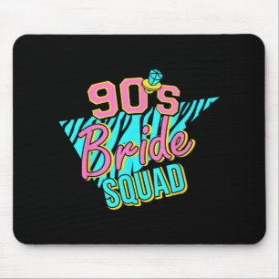 Mousepad Esquadra de Noivas dos Anos 90 Damas de Honra Retr