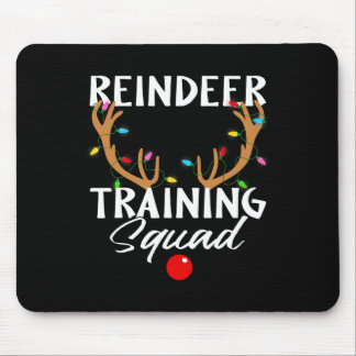 Mousepad Esquadra de Treinamento de Cantora de Reindeer em 