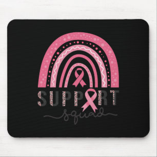 Mousepad Esquadrão Conscientização Câncer de Mama Leopardo