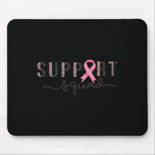 Mousepad Esquadrão Conscientização Câncer Mama Leopardo Fit