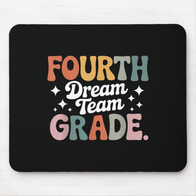Mousepad Esquadrão da Quarta Série Equipe de Espírito Escol (Frente)