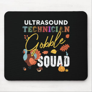 Mousepad Esquadrão De Ação De Graças Do Técnico Ultrassom F