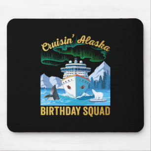 Mousepad Esquadrão de Aniversário Cruzin 'Alaska Grupo Corr