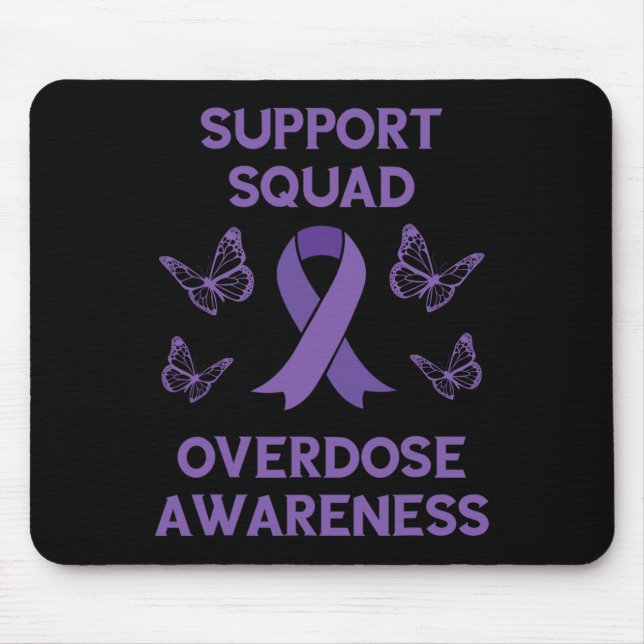 Mousepad Esquadrão de Apoio à Consciência de Overdose Borbo (Frente)