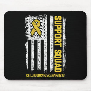 Mousepad Esquadrão de Apoio ao Câncer Infantil Conscientiza