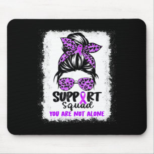 Mousepad Esquadrão de Apoio Desarrumado Roxo Guerreiro Heim