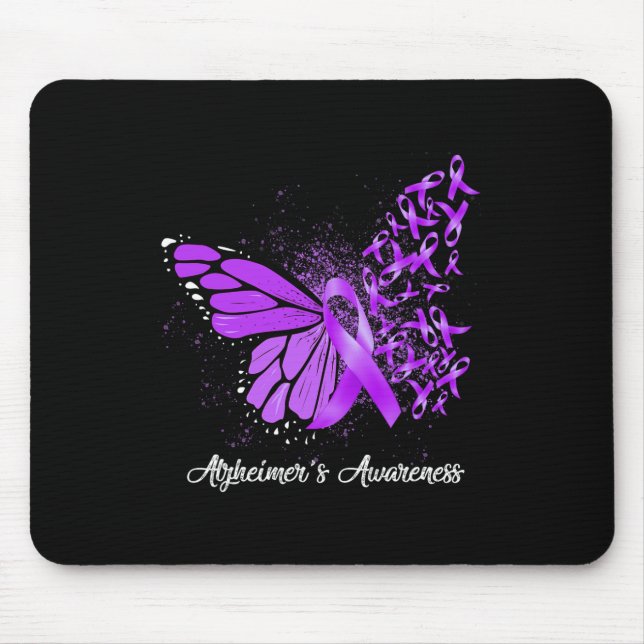 Mousepad Esquadrão de Apoio Heimer Borboleta Faixa Roxa  (Frente)
