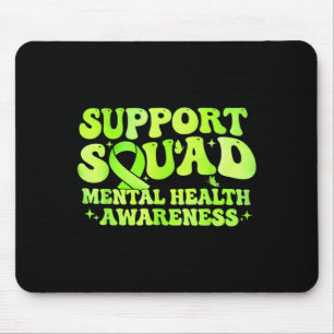 Mousepad Esquadrão de Apoio Mês de Conscientização sobre Sa