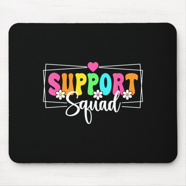 Mousepad Esquadrão de Apoio Professores Alunos Volta às Aul (Frente)