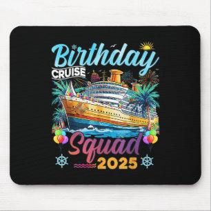 Mousepad Esquadrão de Cruzeiro de Aniversário 2025 Festa de
